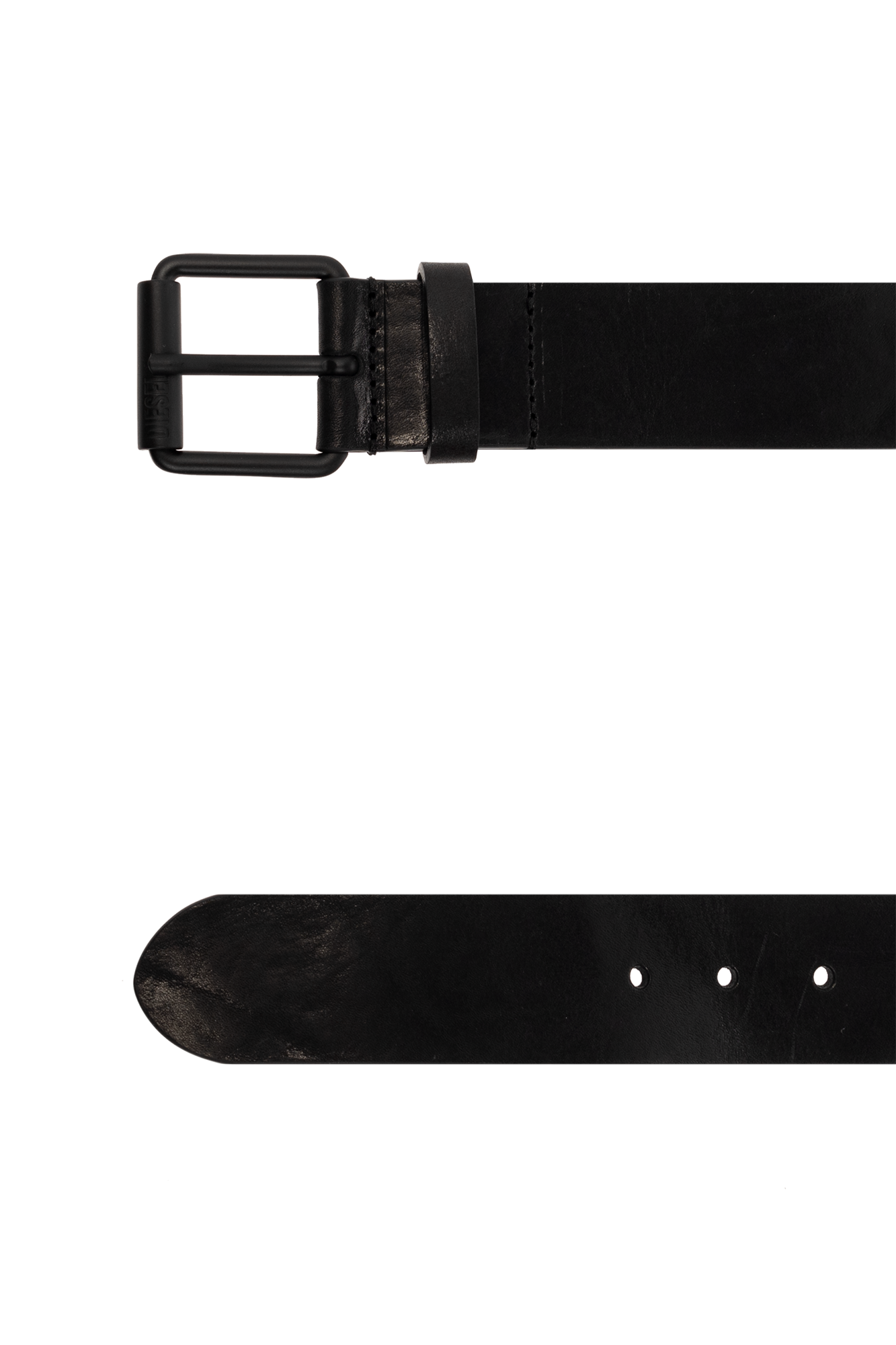 DIESEL B1DR 20 ヘルト OVALDLOGOB1DRX09972P6364 T8013 B-1DR 20 Woman: Leather belt with oval D buckle | Diesel
